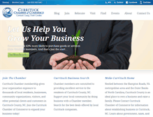 Tablet Screenshot of currituckchamber.org